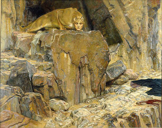 georg von rosen The Sphinx